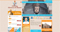 Desktop Screenshot of jhansidiocese.org